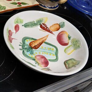 Antique fruit bowl